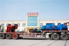 1212全自動液壓對輥破碎機發貨 