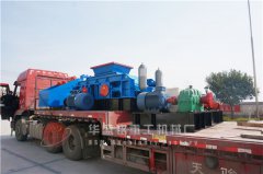 2PGY1212石油焦破碎機發(fā)往廣東梅州 